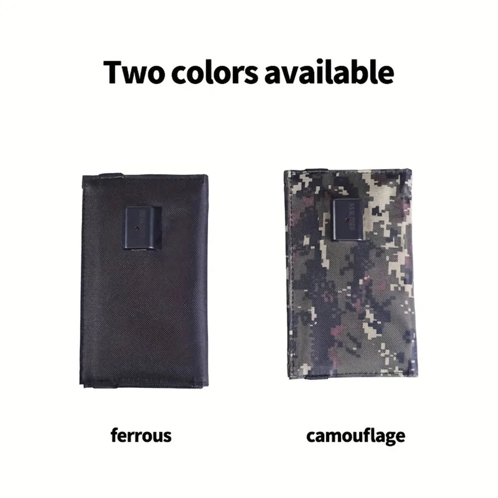 Foldable USB Solar Panel Charger – 5V Waterproof Portable Power for Phones