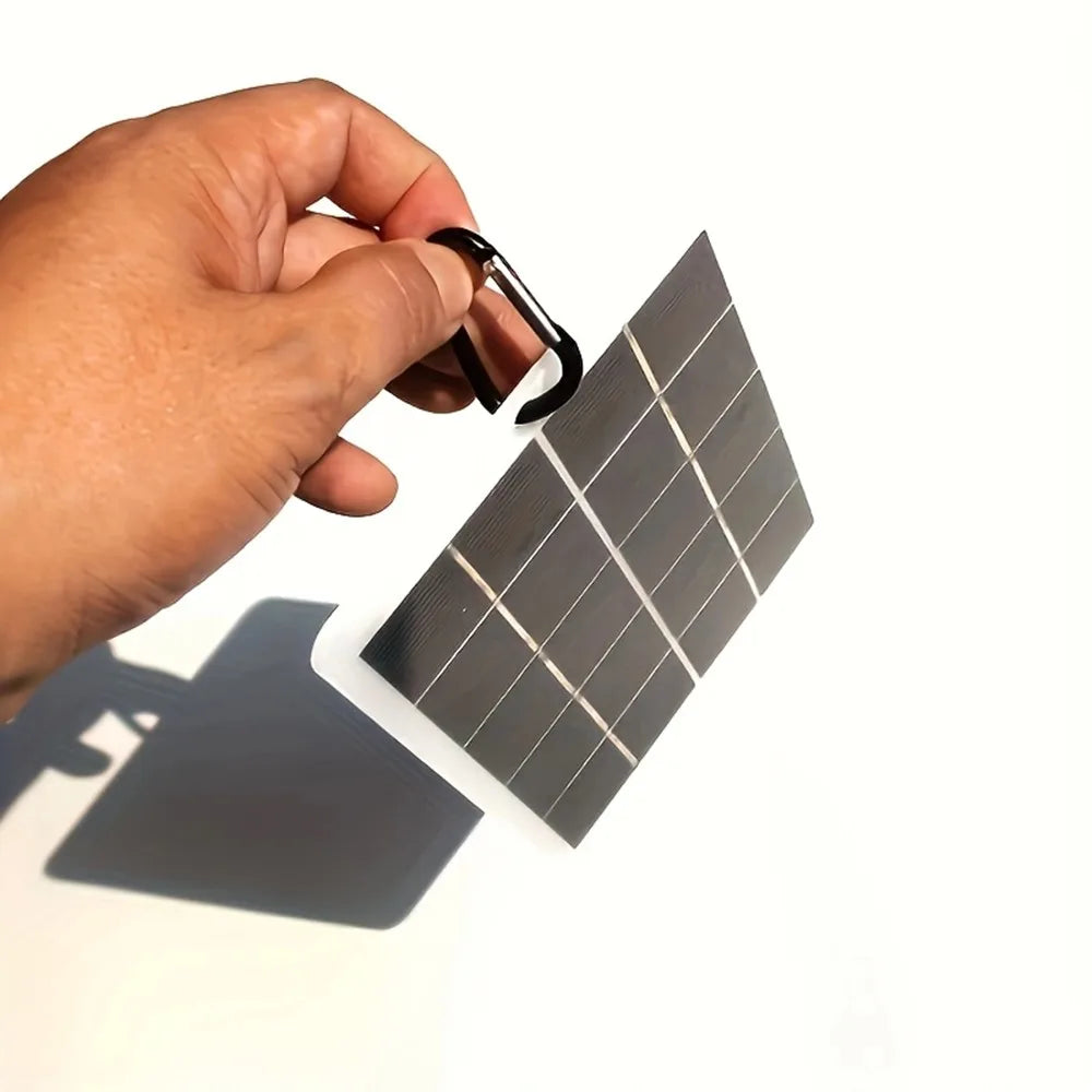 Foldable USB Solar Panel Charger – 5V Waterproof Portable Power for Phones