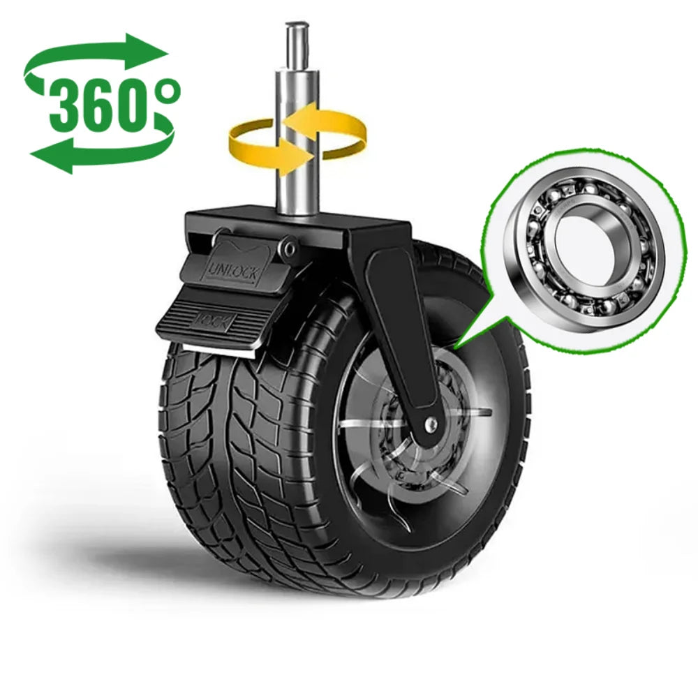 Heavy-Duty Collapsible Utility Wagon Cart – All-Terrain, 220 LBS Capacity