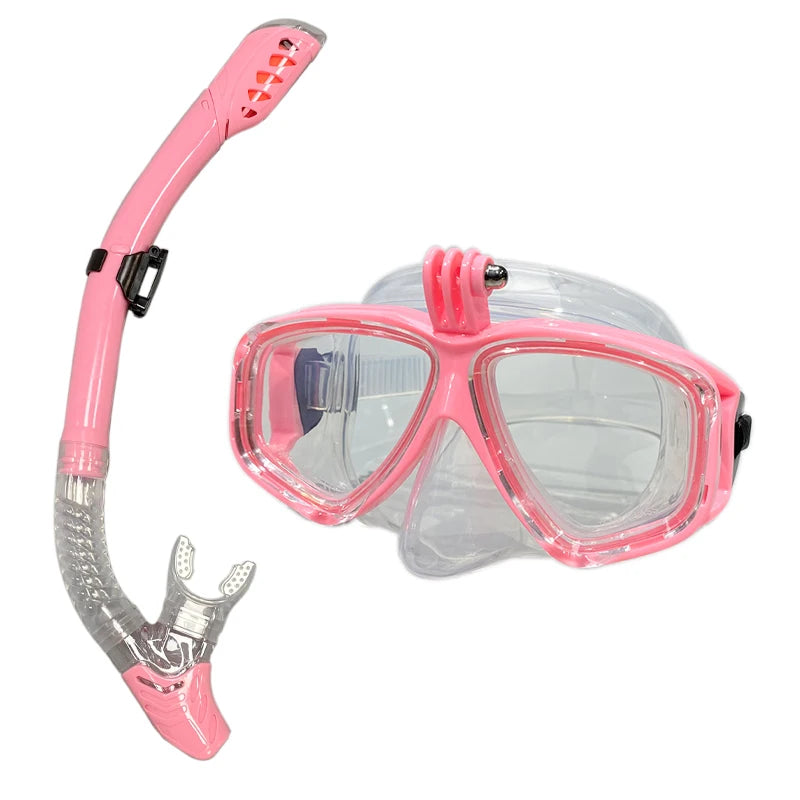 Professional Underwater Scuba Diving Mask with GoPro Mount