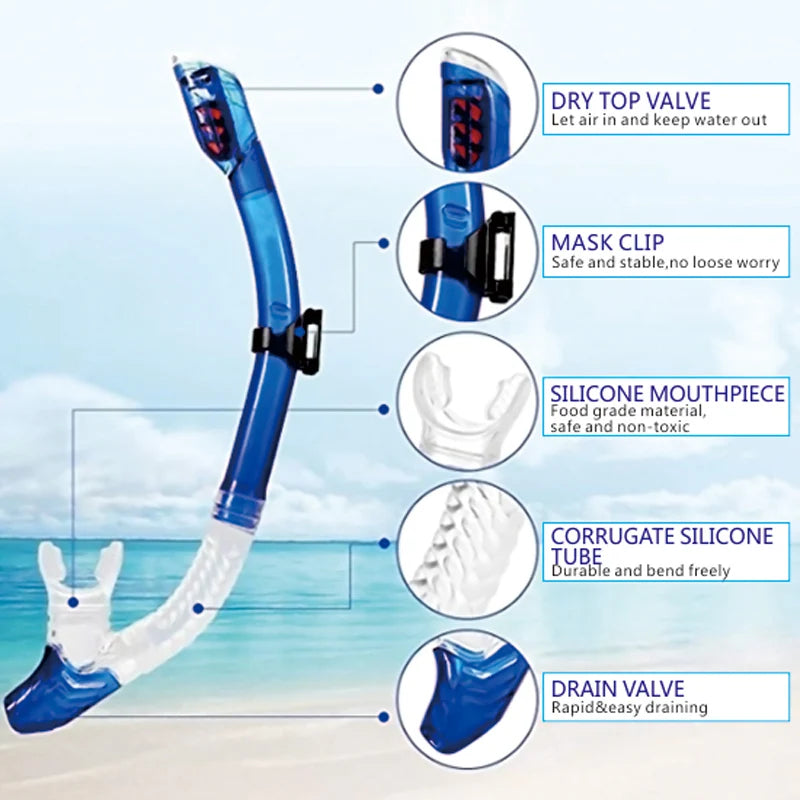 Professional Underwater Scuba Diving Mask with GoPro Mount