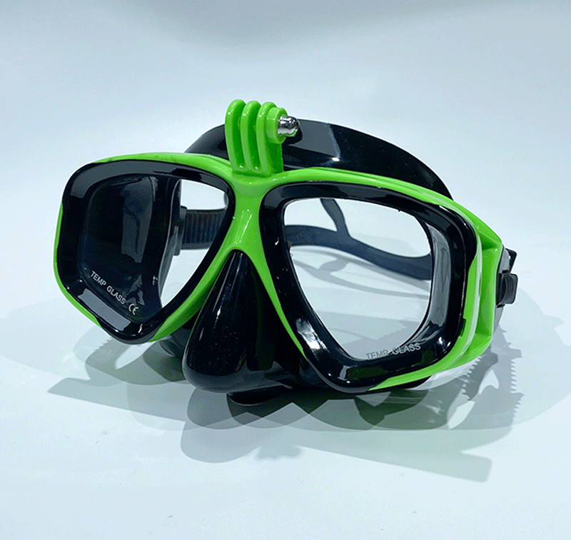 Professional Underwater Scuba Diving Mask with GoPro Mount