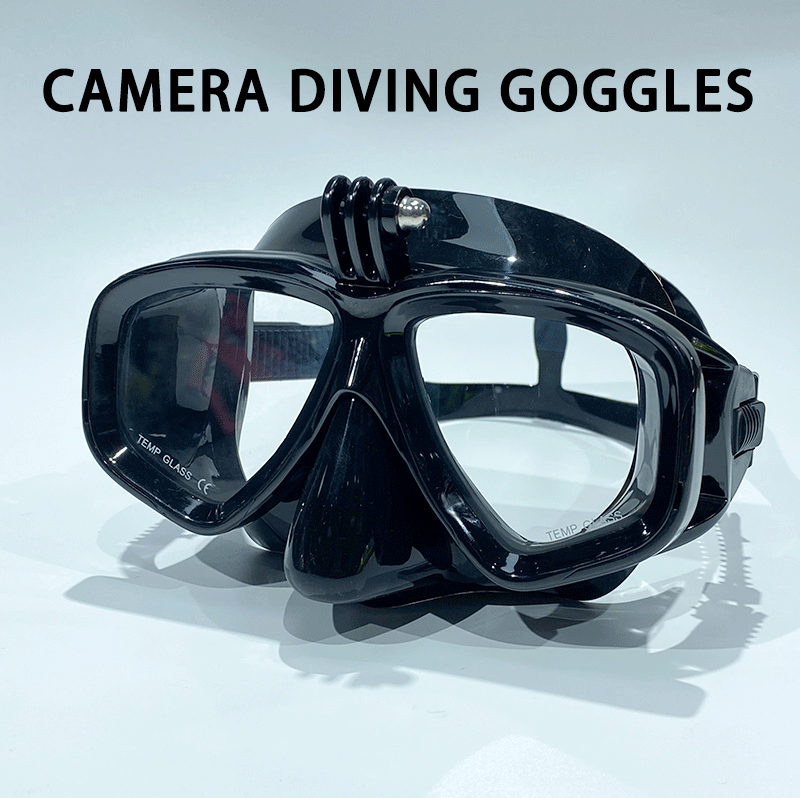 Professional Underwater Scuba Diving Mask with GoPro Mount