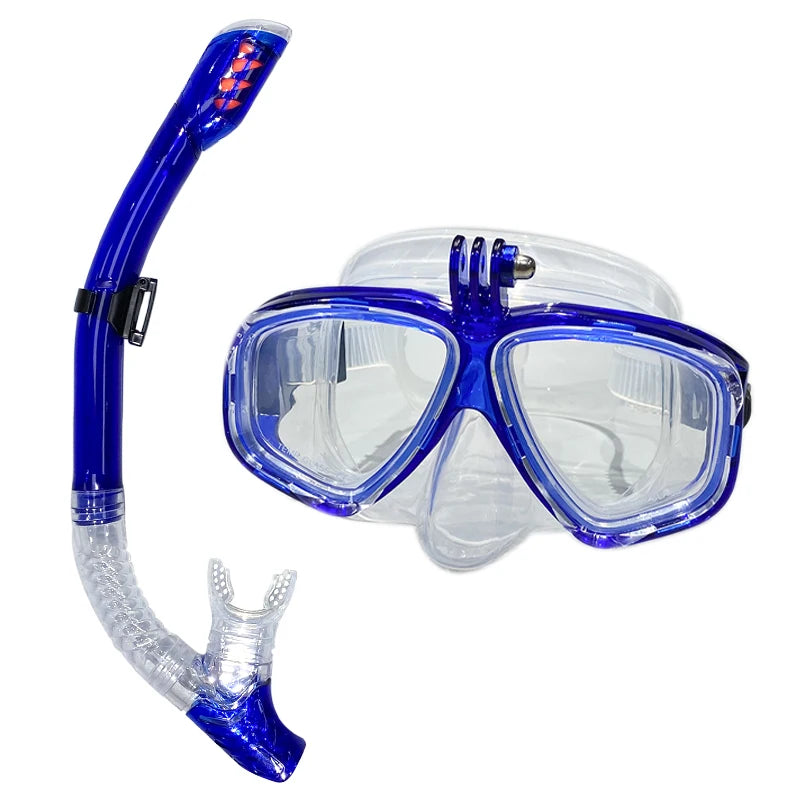 Professional Underwater Scuba Diving Mask with GoPro Mount