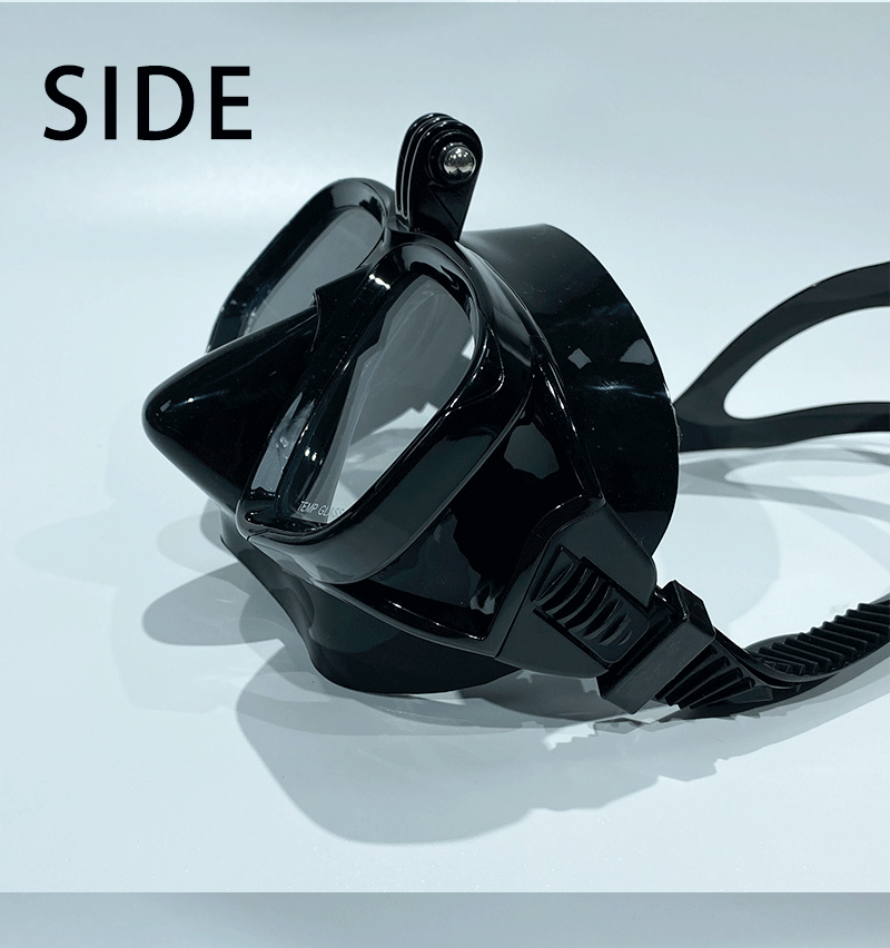 Professional Underwater Scuba Diving Mask with GoPro Mount