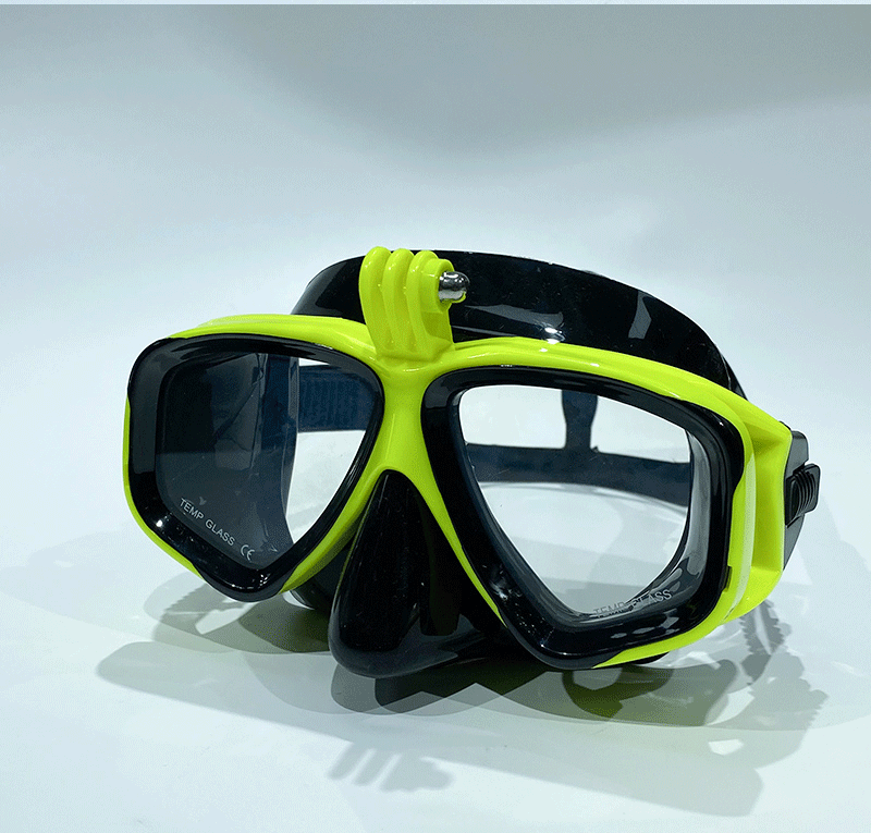 Professional Underwater Scuba Diving Mask with GoPro Mount