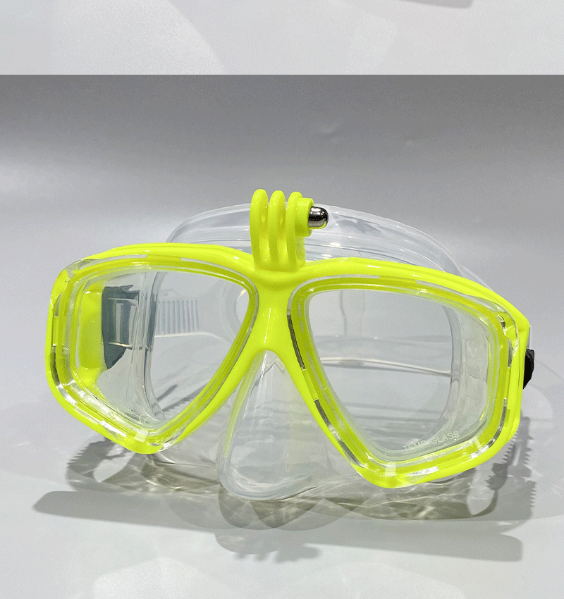 Professional Underwater Scuba Diving Mask with GoPro Mount