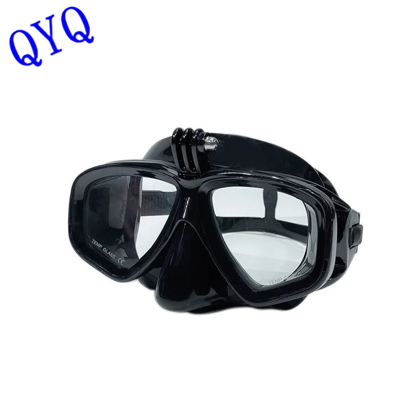 Professional Underwater Scuba Diving Mask with GoPro Mount
