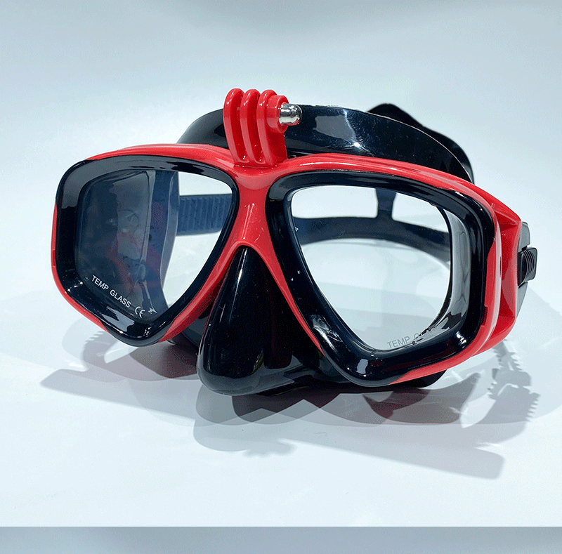 Professional Underwater Scuba Diving Mask with GoPro Mount