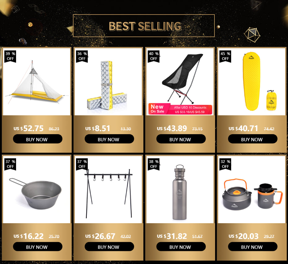 Widesea Folding Camping Table – Portable Picnic & Travel Table