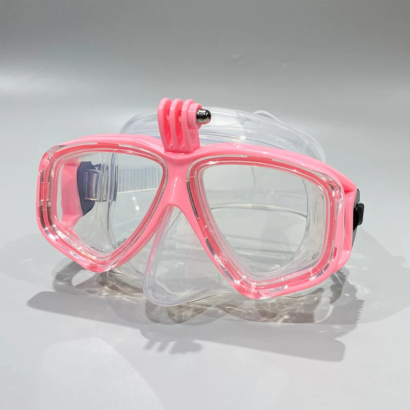 Professional Underwater Scuba Diving Mask with GoPro Mount