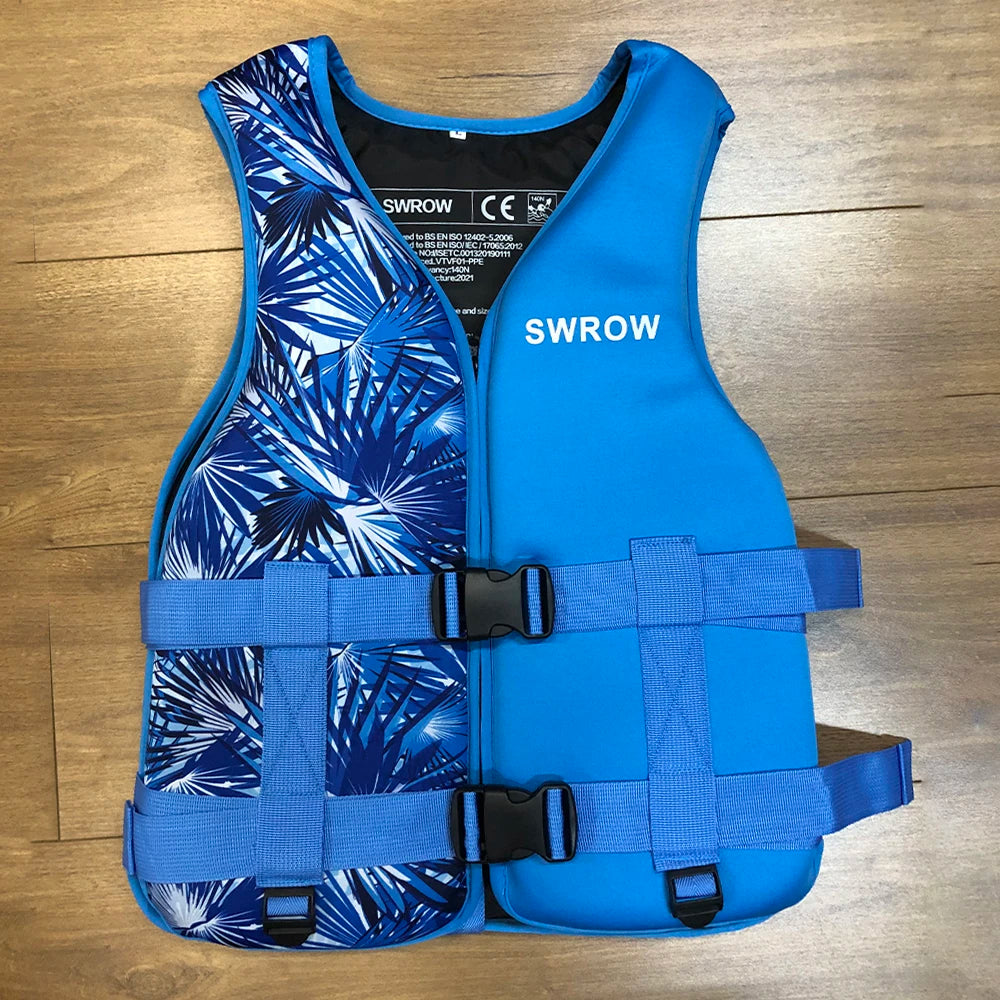 Portable Neoprene Life Jacket for Adults & Kids
