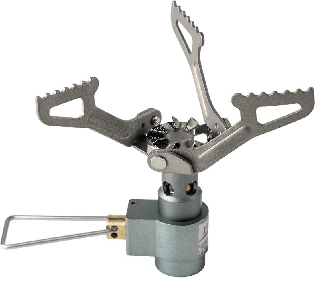 BRS-3000T Titanium Mini Camping Stove – Ultralight Pocket Burner