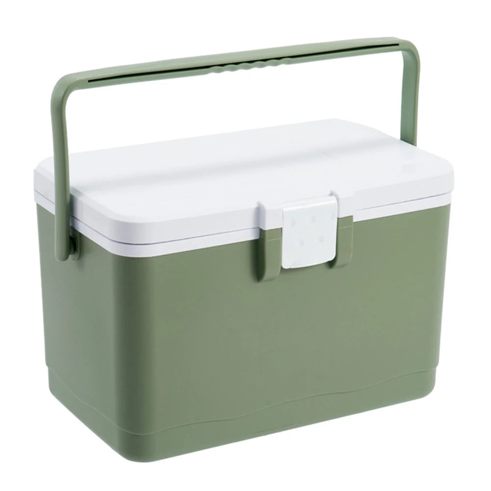 Portable Insulated Ice Cooler – 6/8/13L Hard Cooler with Handle