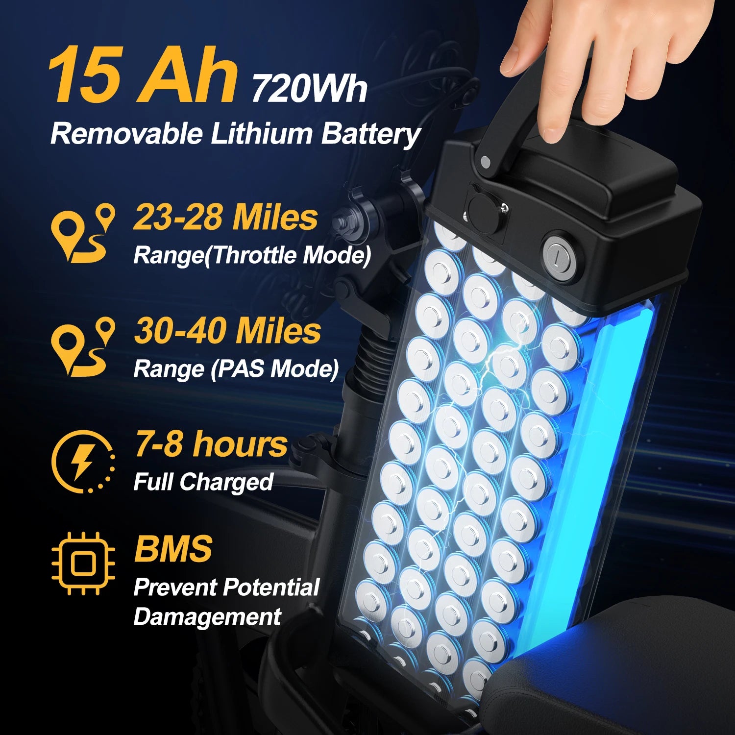 Folding Electric Motorcycle E-Bike
