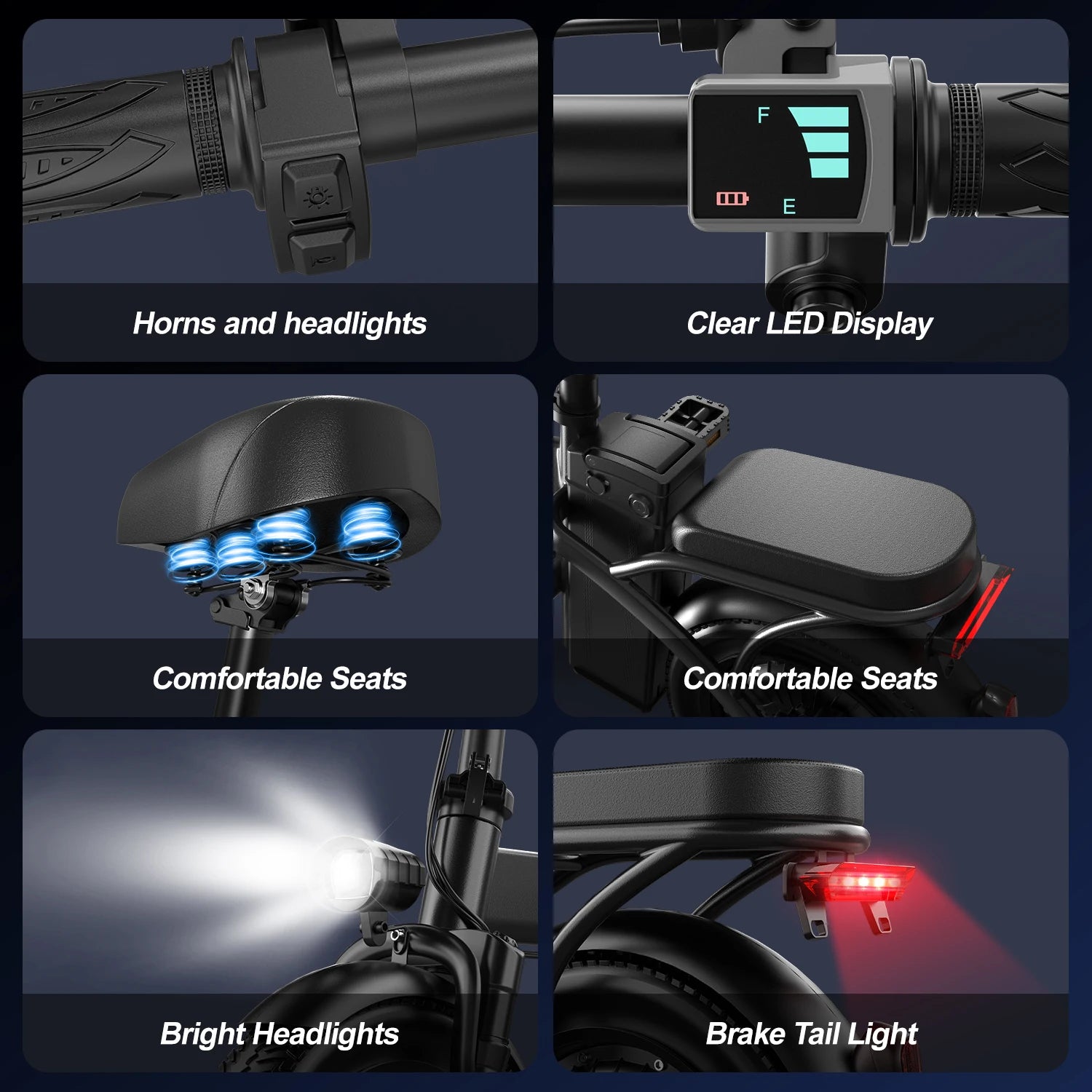 Folding Electric Motorcycle E-Bike