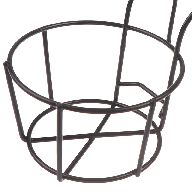 Iron Hanging Plant Rack for Balcony or Fence
