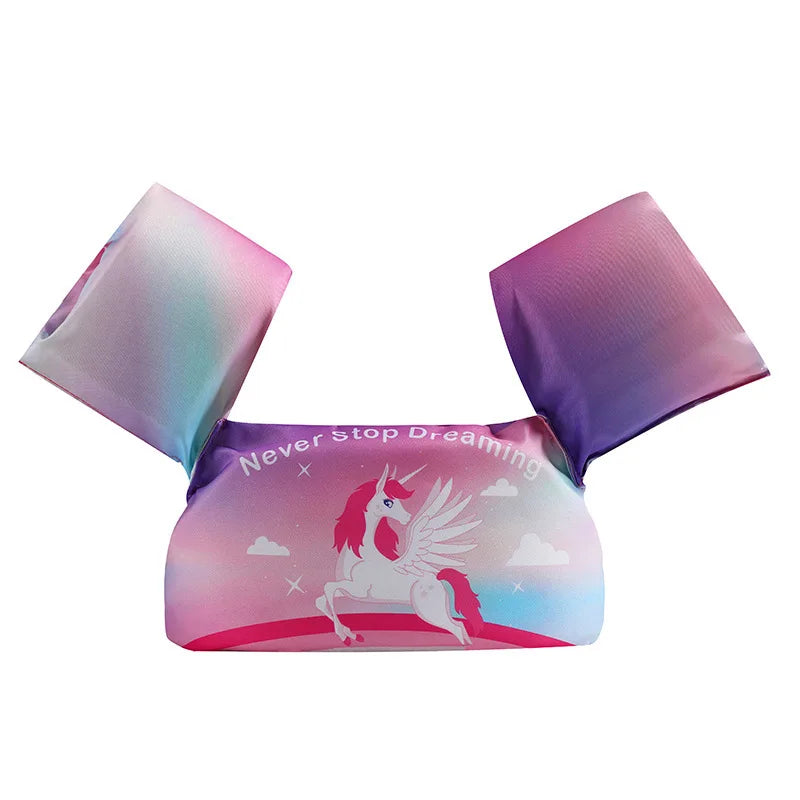 Kids Swim Arm Floaties – Safe Buoyancy Vest for Pool & Beach