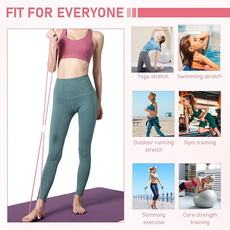 8-Shaped Yoga Resistance Band – Chest Expander