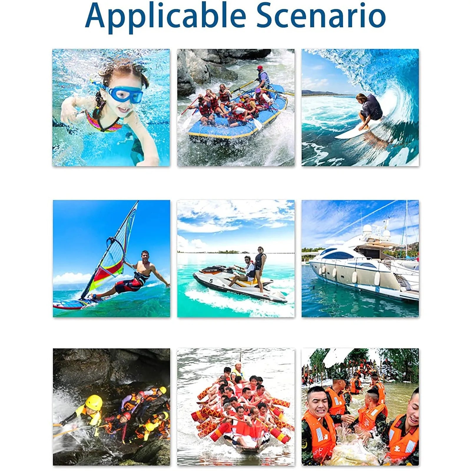 Adult Life Jacket Vest – Buoyancy Aid for Kayak, Ski & Watersports