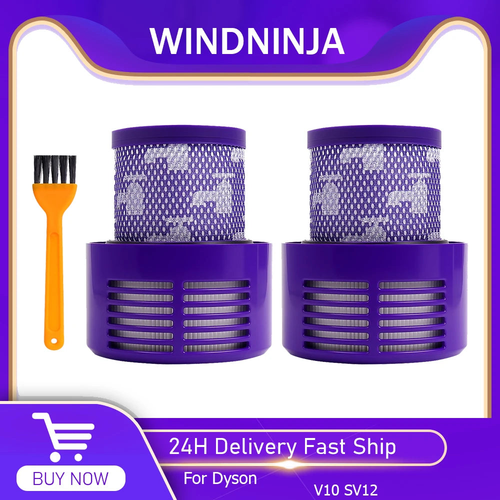 1–4PC HEPA Post Filter Replacement for Dyson V10 SV12 Vacuum