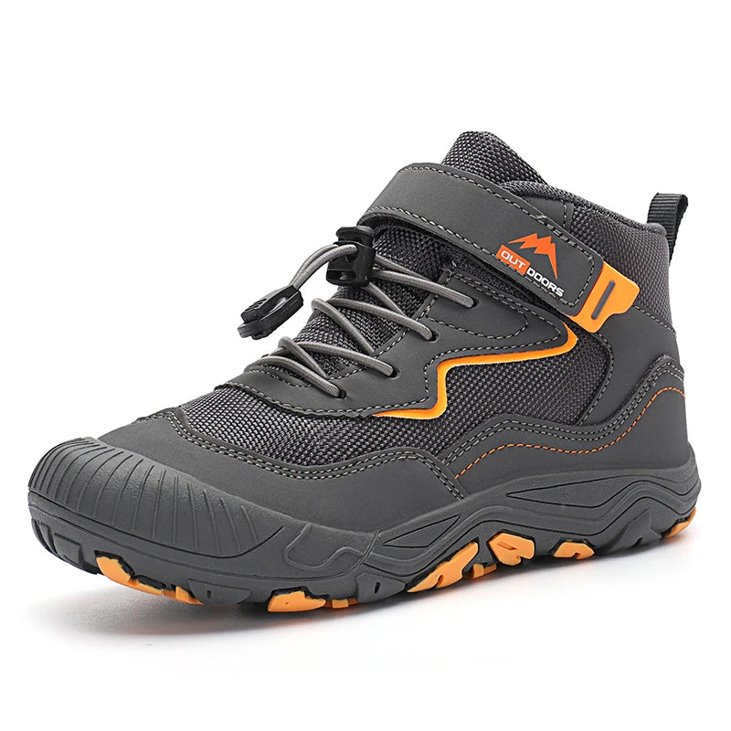 Kids’ Hiking Boots – Non-Slip Outdoor Trekking Shoes