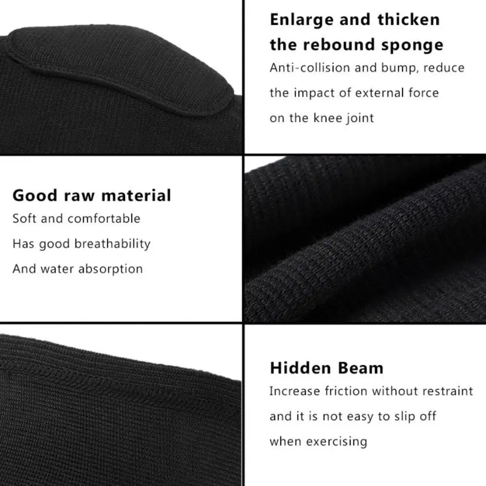 1 Pair EVA Knee Pads – Patella Brace Support for Dance, Volleyball, Yoga, Fitness & Work