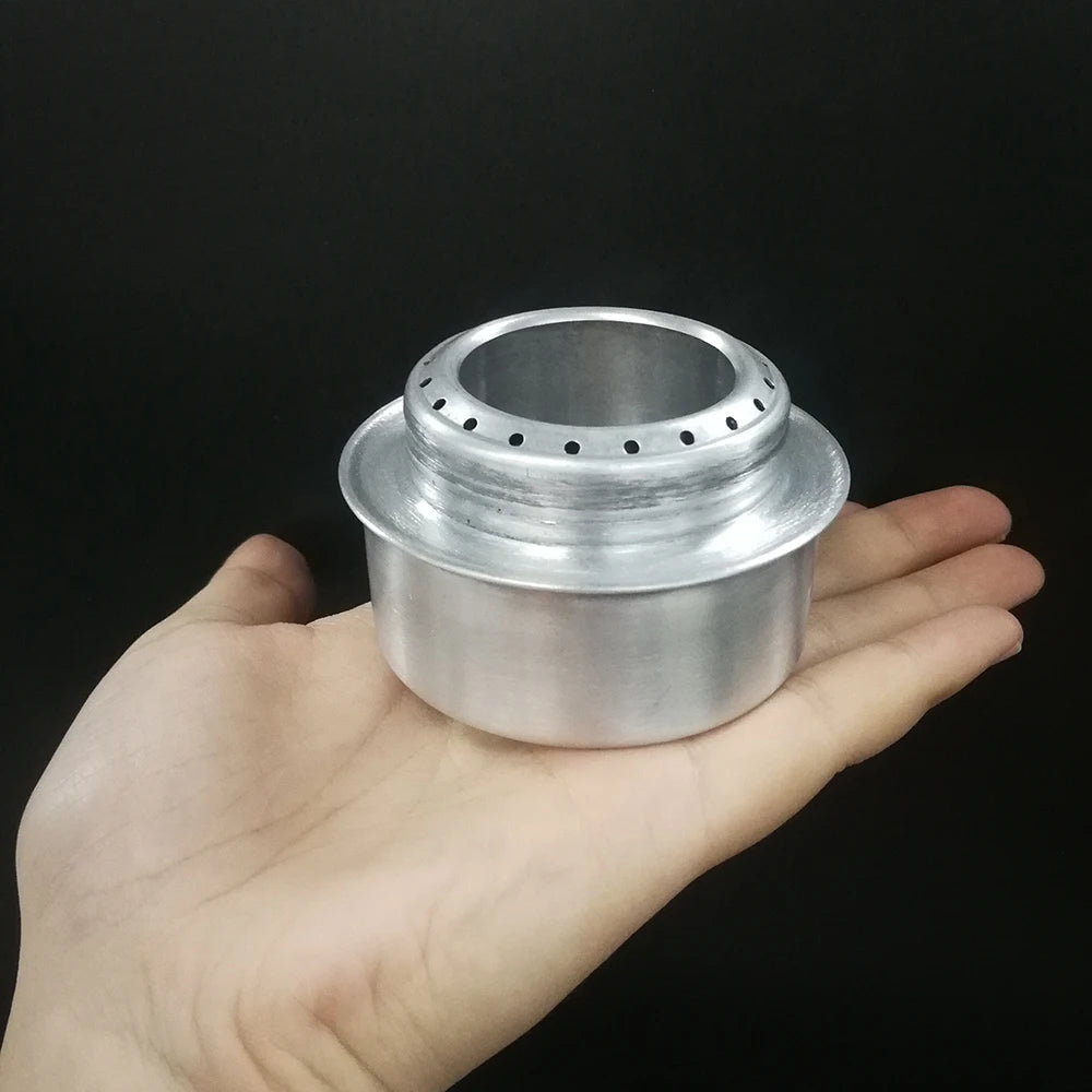 Portable Mini Alcohol Camping Stove – Lightweight & Durable