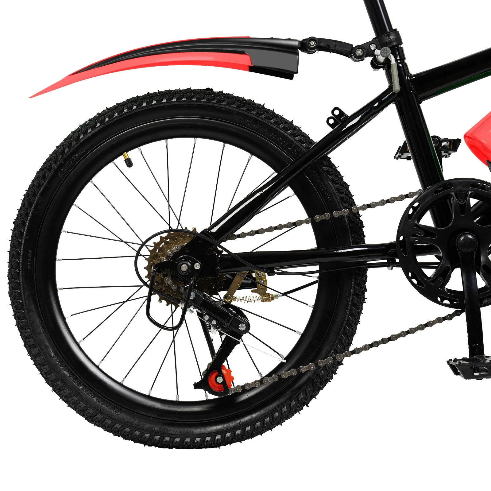 20" Kids Mountain Bike with 7-Speed Gears & Adjustable Seat