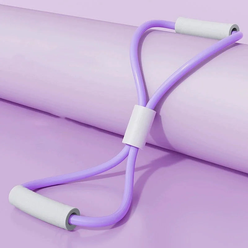 8-Shaped Yoga Resistance Band – Chest Expander
