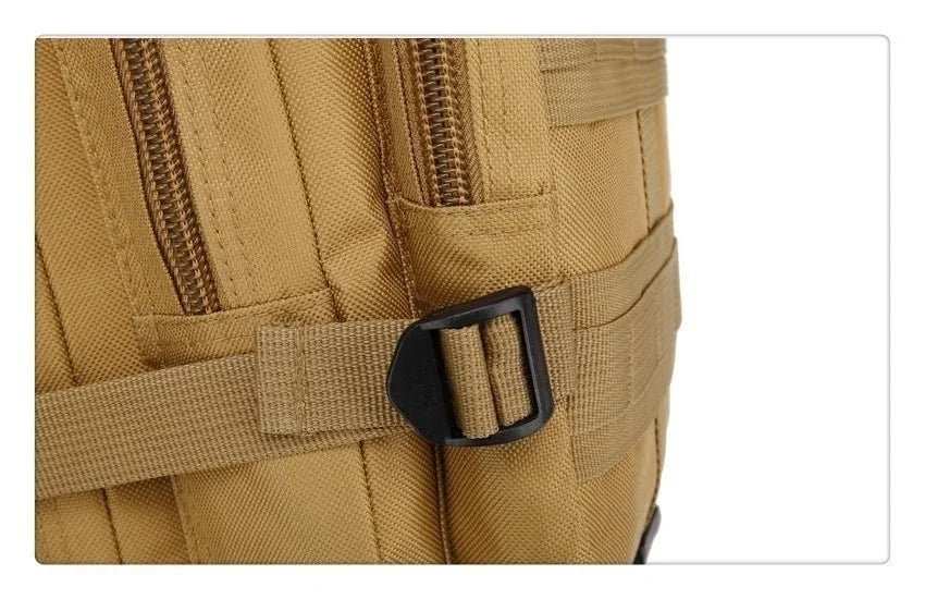 30/50L Tactical Backpack – MOLLE Survival Pack for Hiking, Travel & Hunting