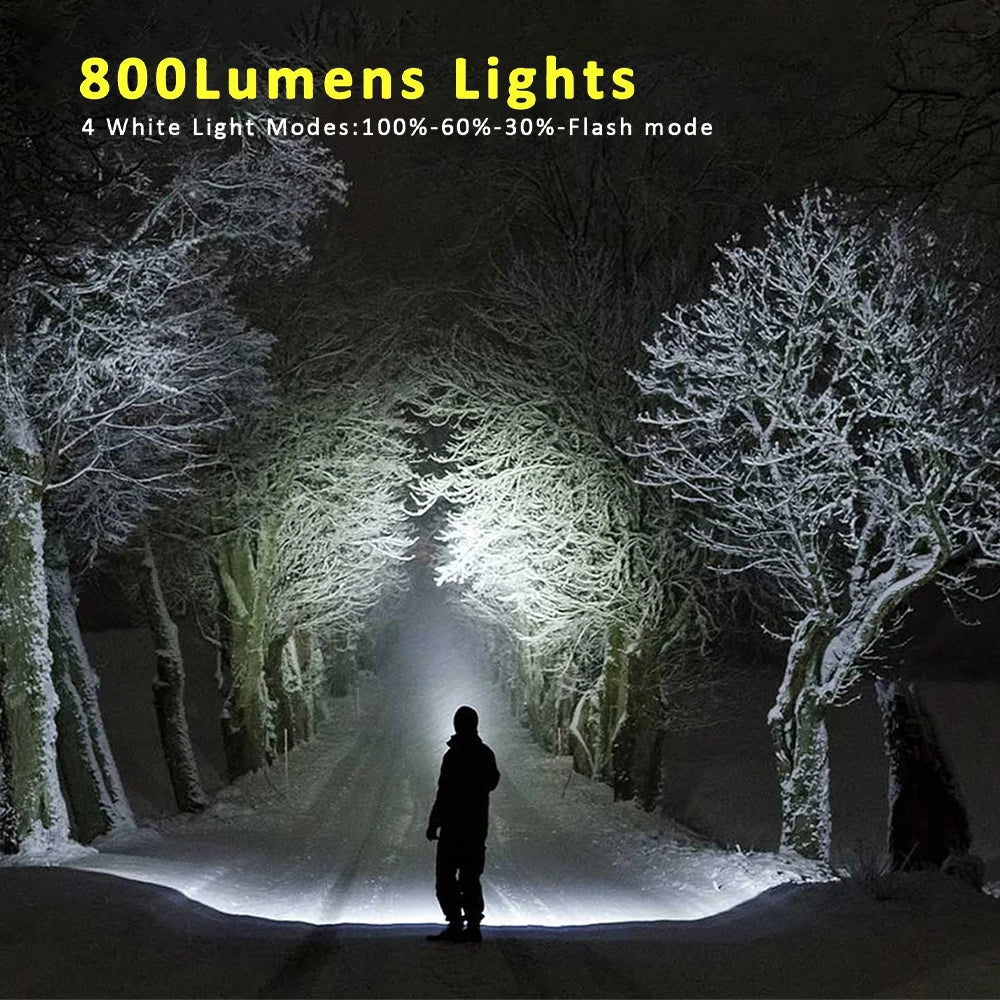 1/2Pcs Mini COB Keychain Work Light – Emergency LED Flashlight