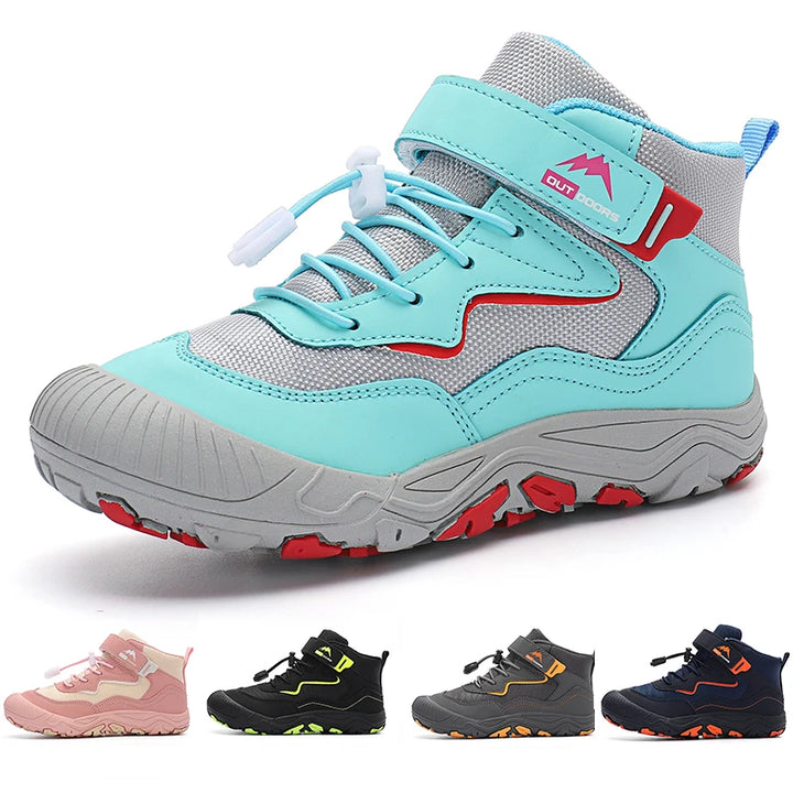 Kids’ Hiking Boots – Non-Slip Outdoor Trekking Shoes