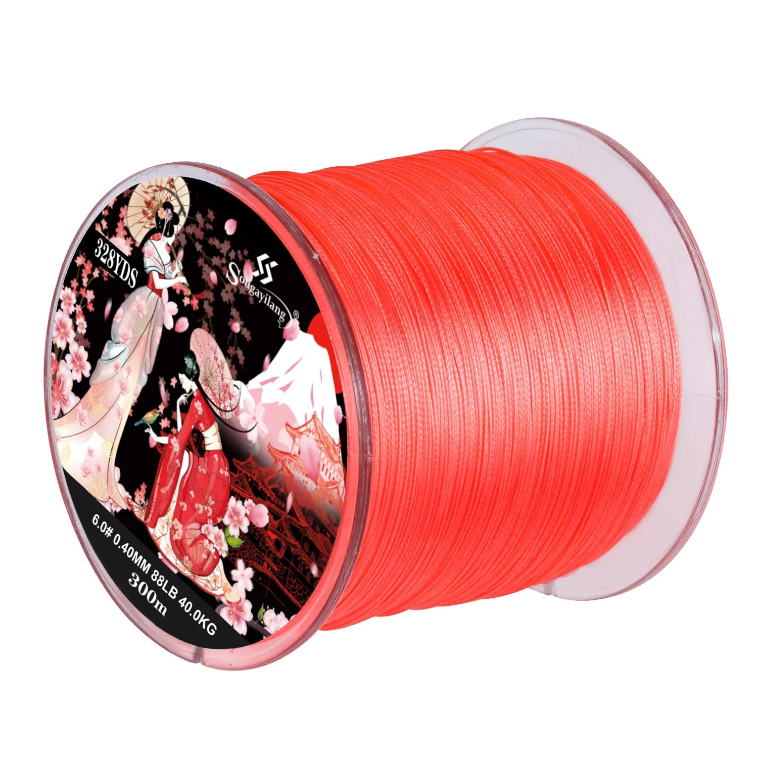 Sougayilang 300M 8-Strand Braided Fishing Line – Multifilament X8