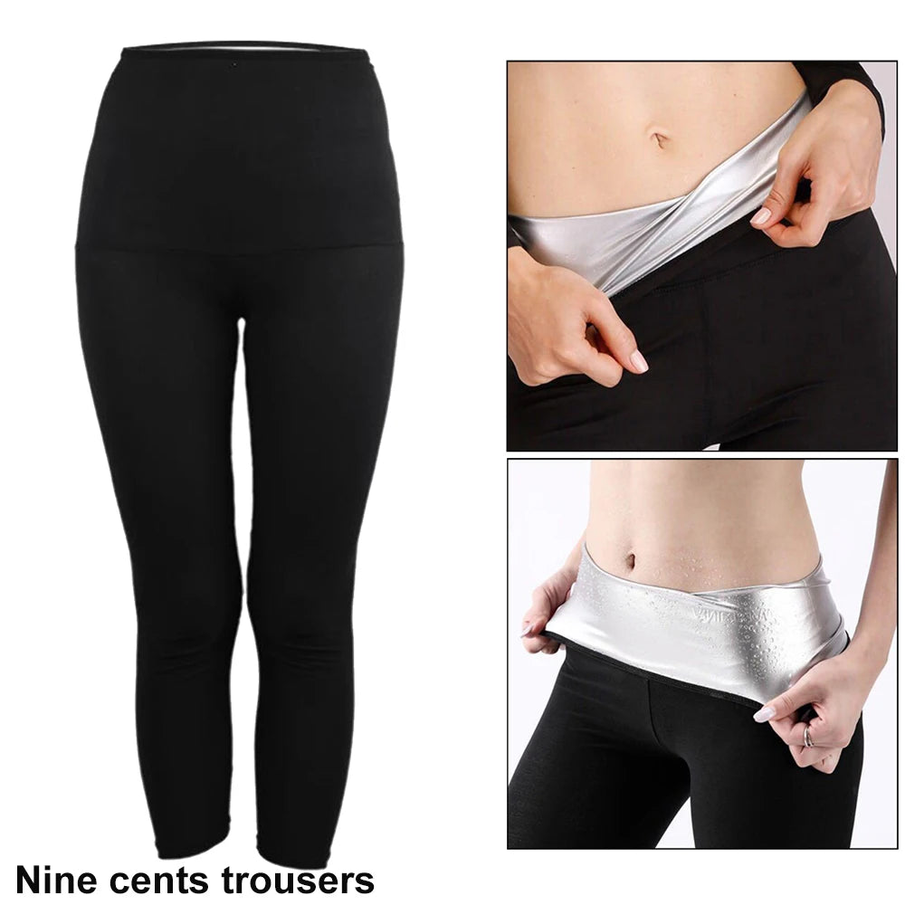 Women’s Sauna Sweat Shorts with Waist Trainer