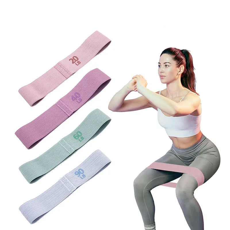 Fabric Resistance Bands – Yoga, Pilates & Home Workout Hip Circles