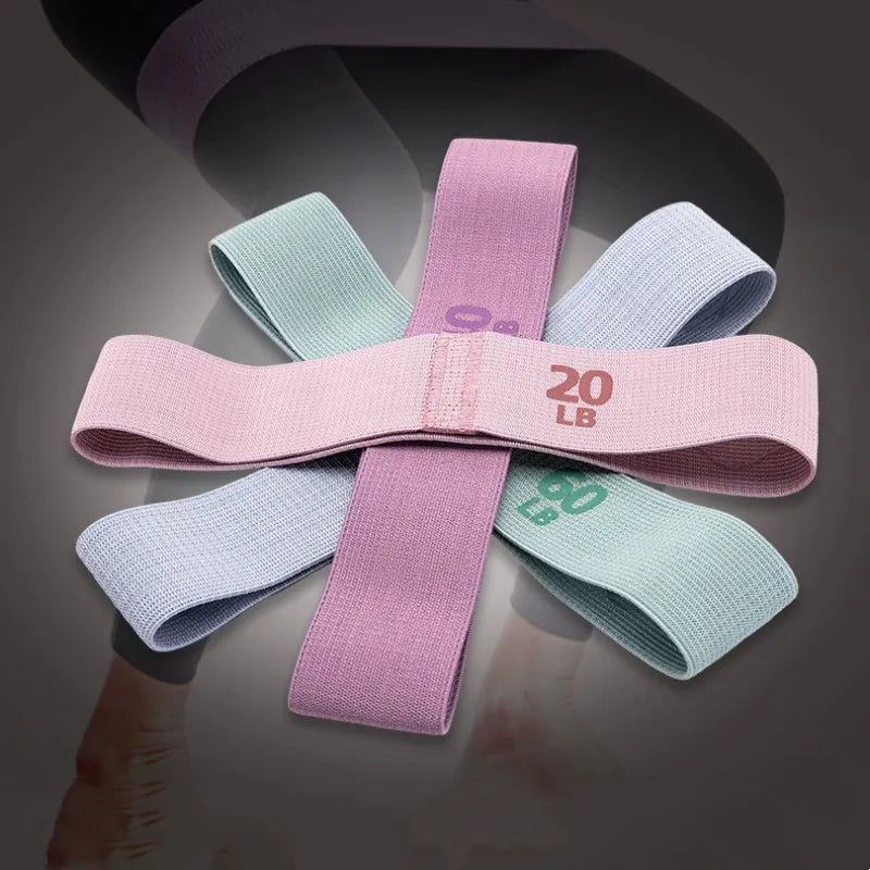 Fabric Resistance Bands – Yoga, Pilates & Home Workout Hip Circles
