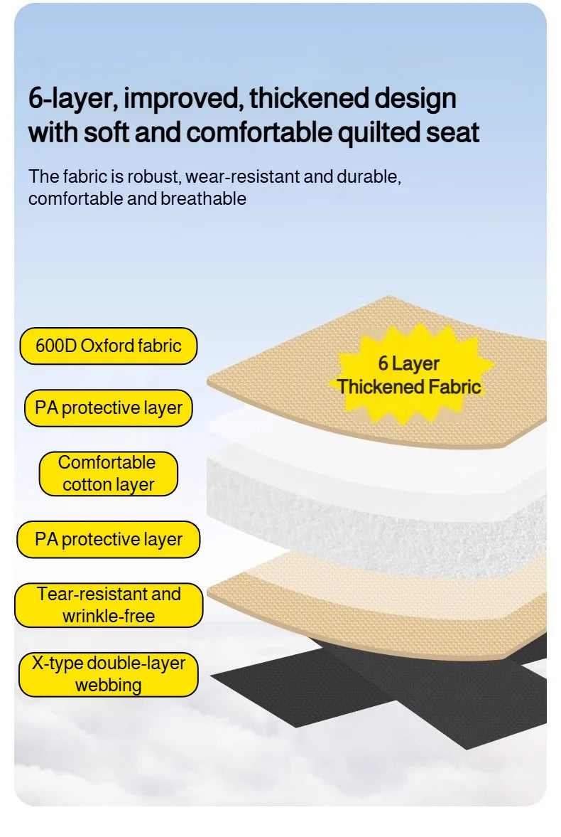Adjustable Folding Outdoor Moon Chair – Portable High Back Camping & Beach Chair