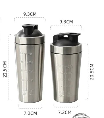 Stainless Steel Vacuum Sports Shaker Bottle – Double Layer