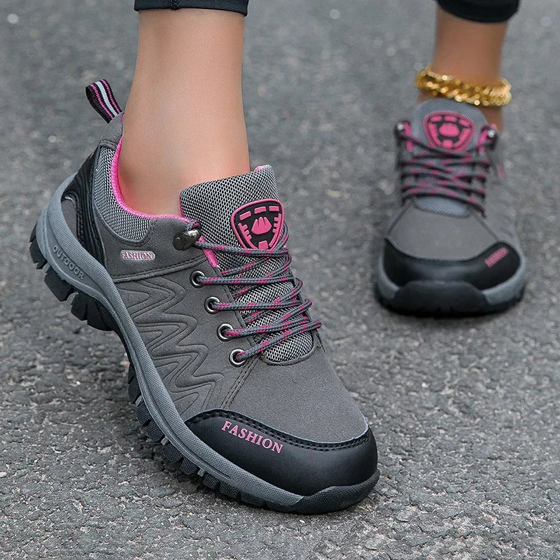 Women’s Waterproof Hiking Shoes – Non-Slip Outdoor Sneakers