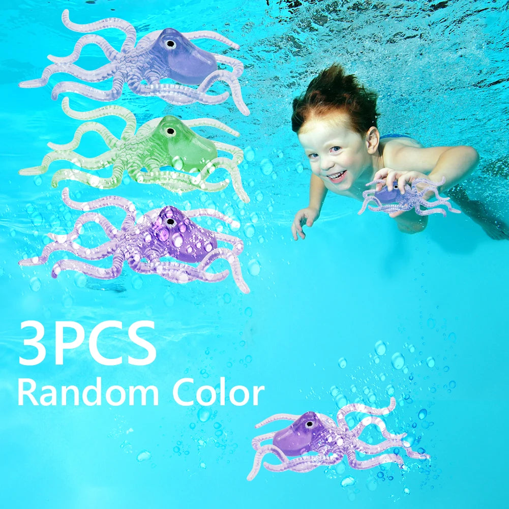 Kids Underwater Diving Toy Set – Cartoon Pool Throwing Game Toys
