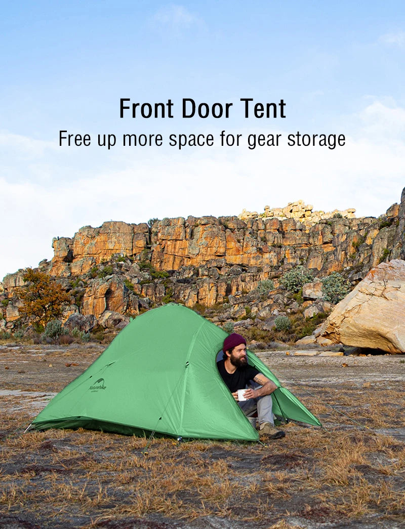 Naturehike Cloud Up 2 Tent – Ultralight Waterproof Camping & Hiking Shelter