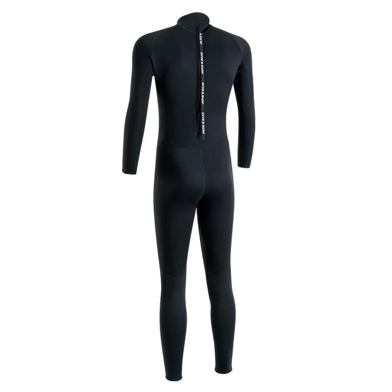 3MM Neoprene Wetsuit for Men – Full Body Diving & Surfing Suit