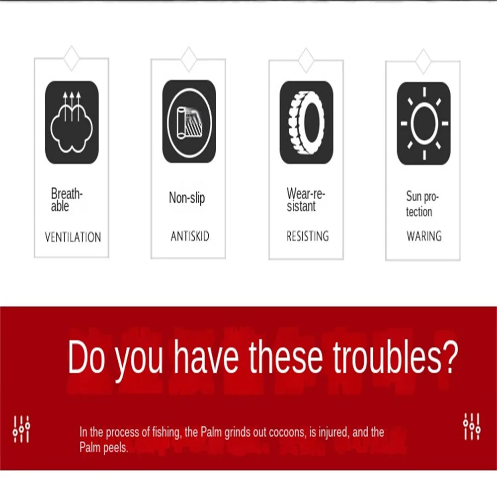 2024 Single Finger Fishing Glove – Anti-Slip Outdoor Protector