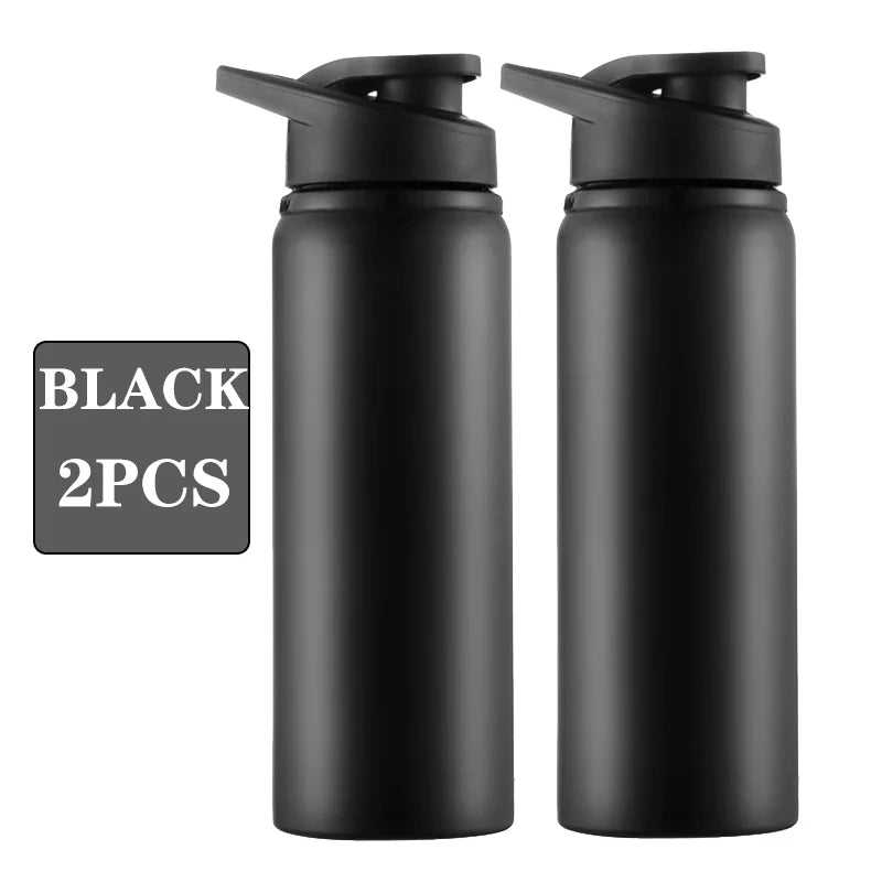 Metal Portable Water Bottle – Leakproof & Reusable Sports Travel Cup
