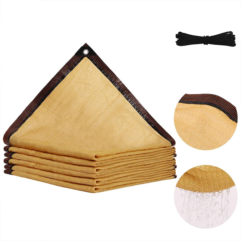 Outdoor Shade Mesh Privacy Screen for Garden & Patio