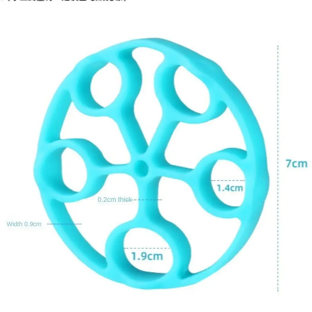 Silicone Finger & Hand Grip Strength Trainer – Wrist & Rehab Exerciser