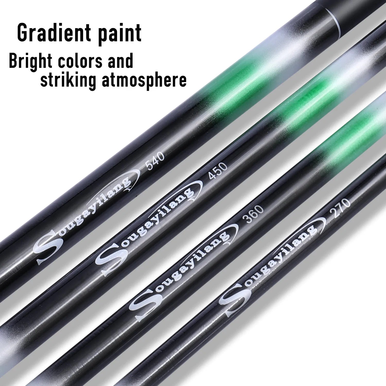 Sougayilang Fiberglass Telescopic Fishing Rod – 2.7m–5.4m Portable, Anti-Bending