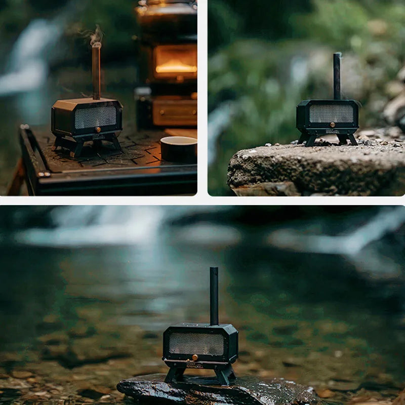 Goout Springhill Mini Woodstove – Portable Camping & Incense Burner