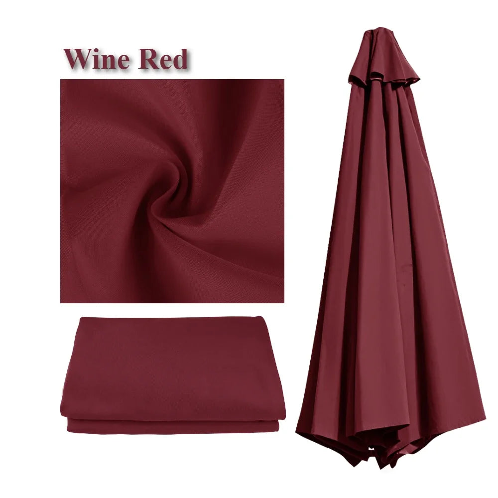 Replacement Parasol Canopy Cover with UV Protection